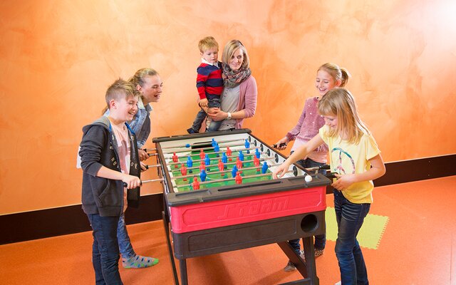 Tischfußball in der Kinderwelt