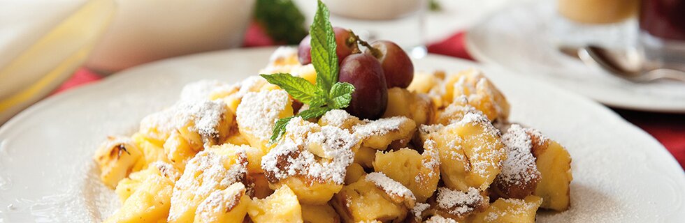 Detailaufnahme eines Kaiserschmarrns