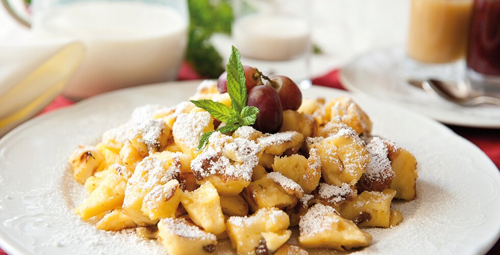 Detailaufnahme von einem Kaiserschmarrn