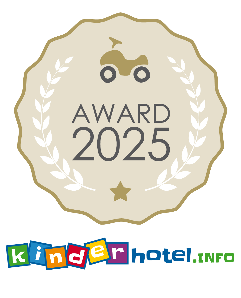 Logo kinderhotel.info Award 2025