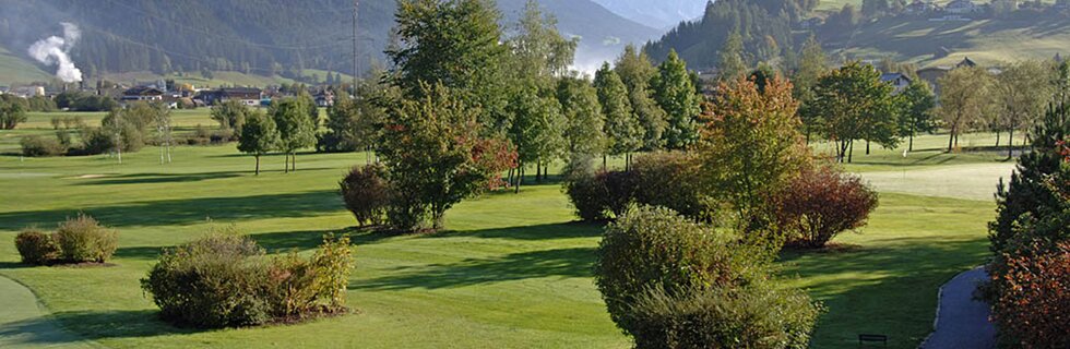 Grünflächen am Golfplatz