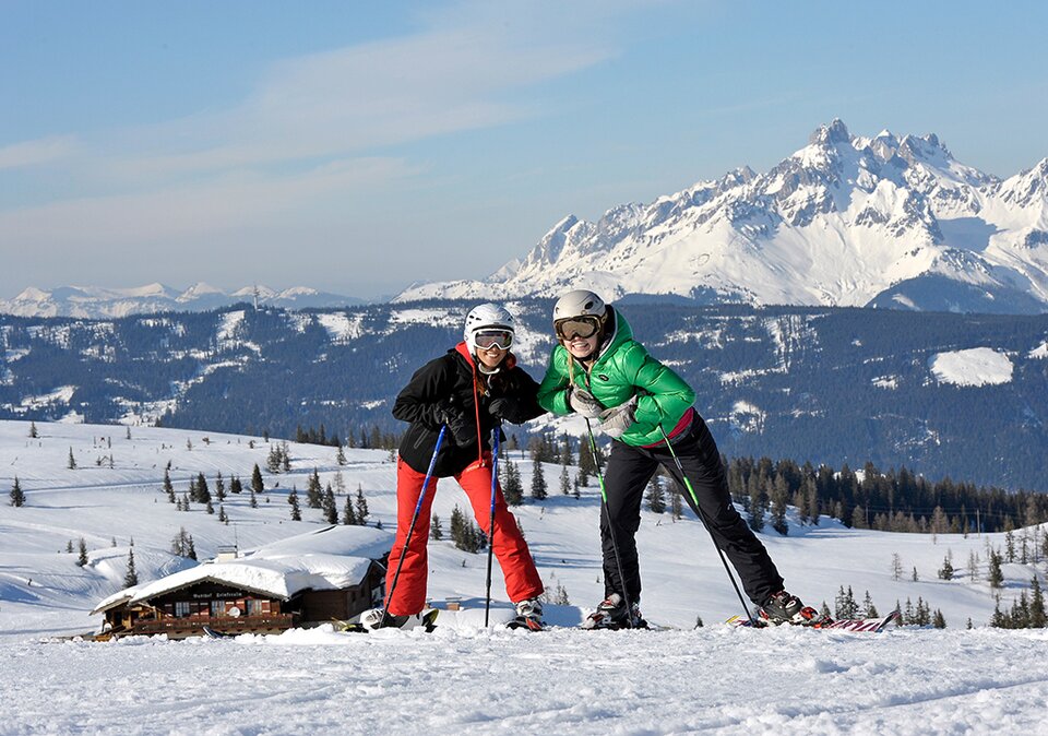 Skifahren im Skigebiet Forstau/Fageralm