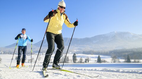 Langlaufen in der Ramsau